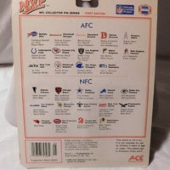 COPY - San Francisco 49'ers 1990 Collector Pin Series Joe Montana MVP PREMIER E… - Picture 4 of 5